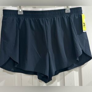All in Motion Dark Blue Athletic Shorts